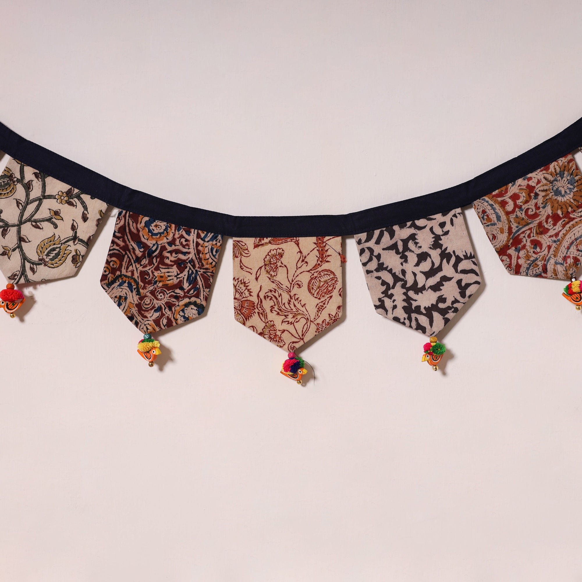 Multicolor - decorative handmade fabric toran 07