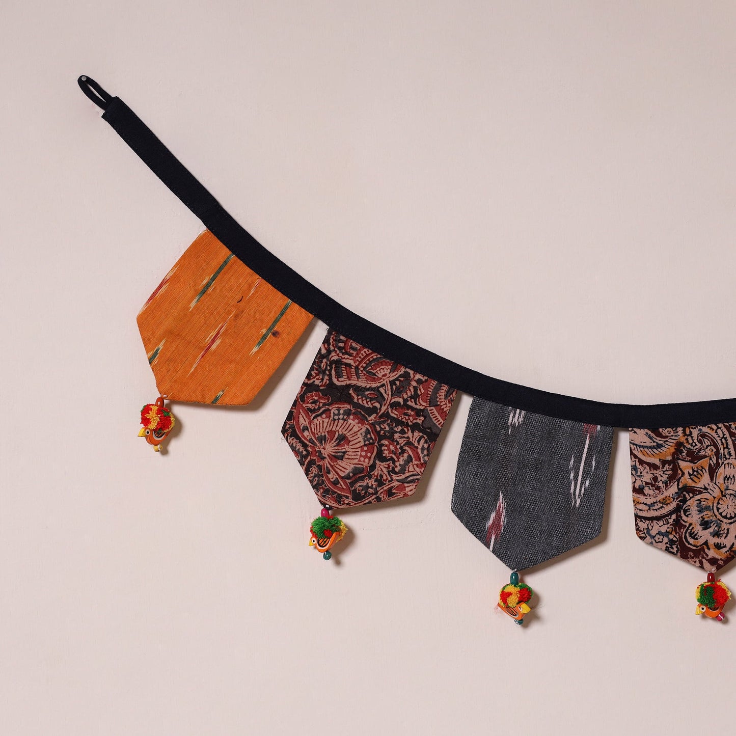 Multicolor - decorative handmade fabric toran 07