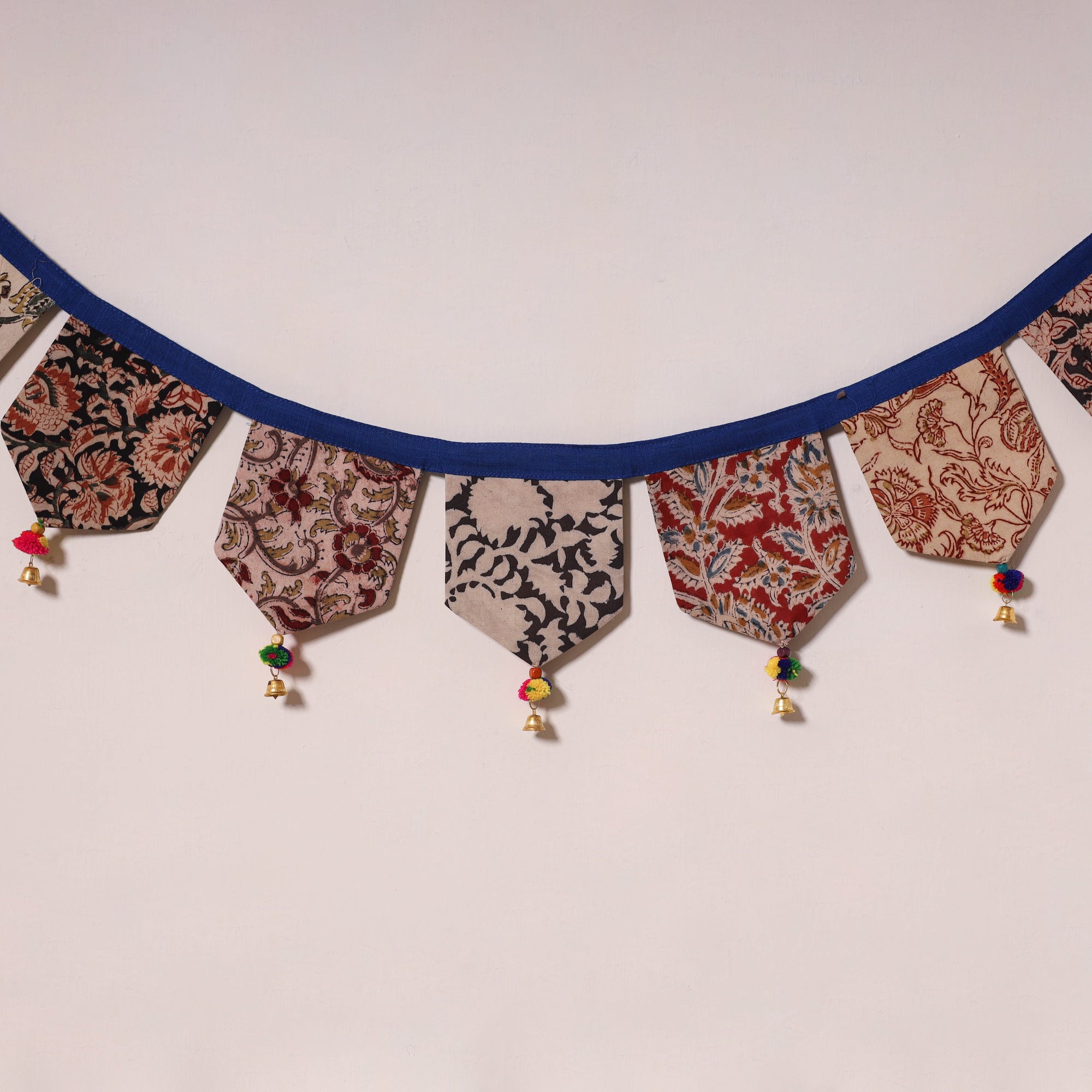 Multicolor - decorative handmade fabric toran 09