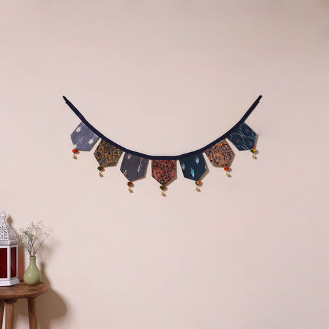 Multicolor - decorative handmade fabric toran 10