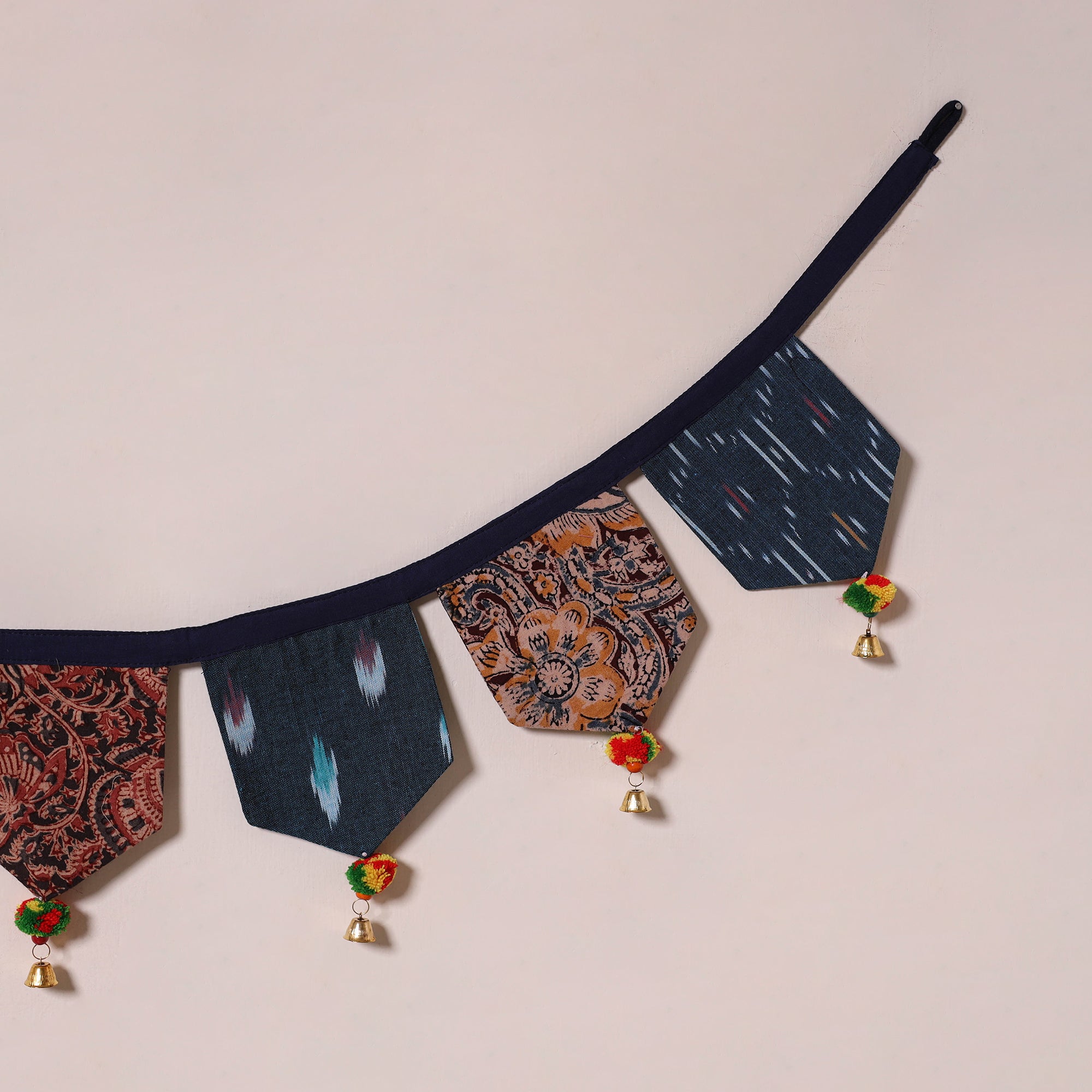 Multicolor - decorative handmade fabric toran 10