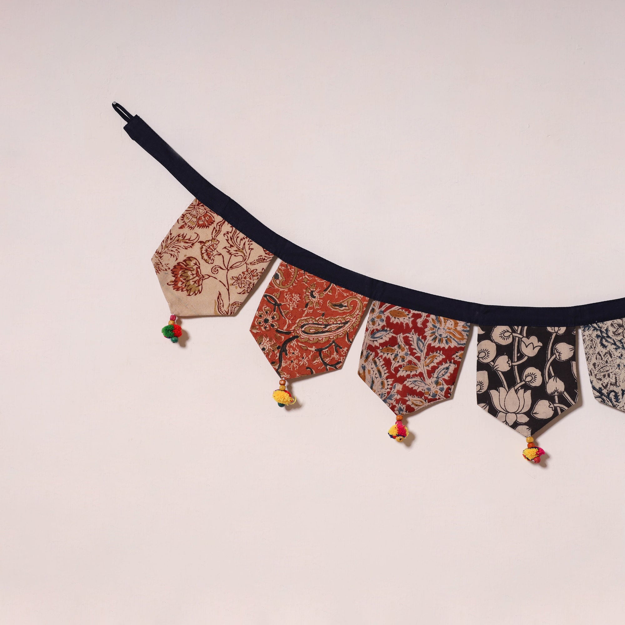 Multicolor - decorative handmade fabric toran 10