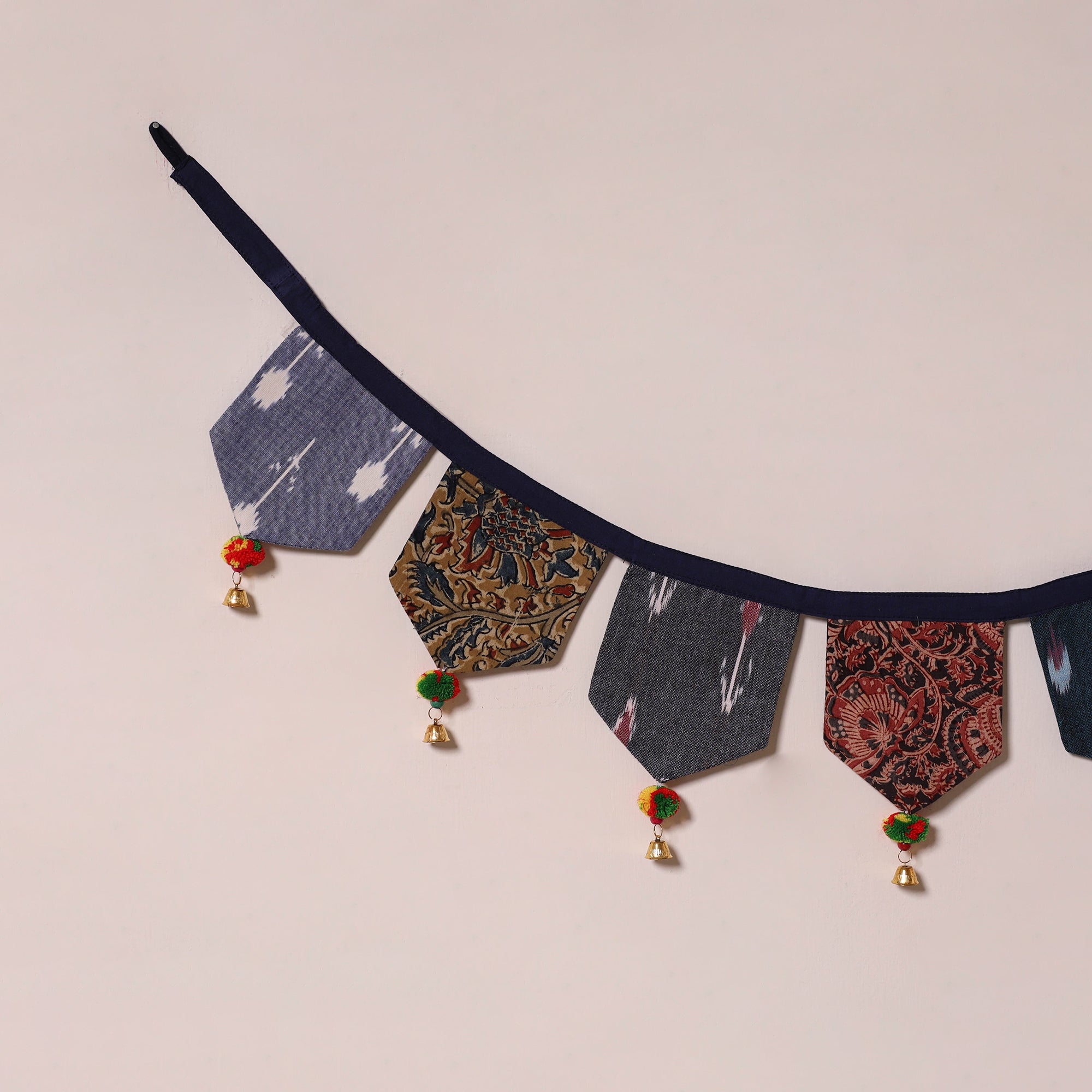 Multicolor - decorative handmade fabric toran 10