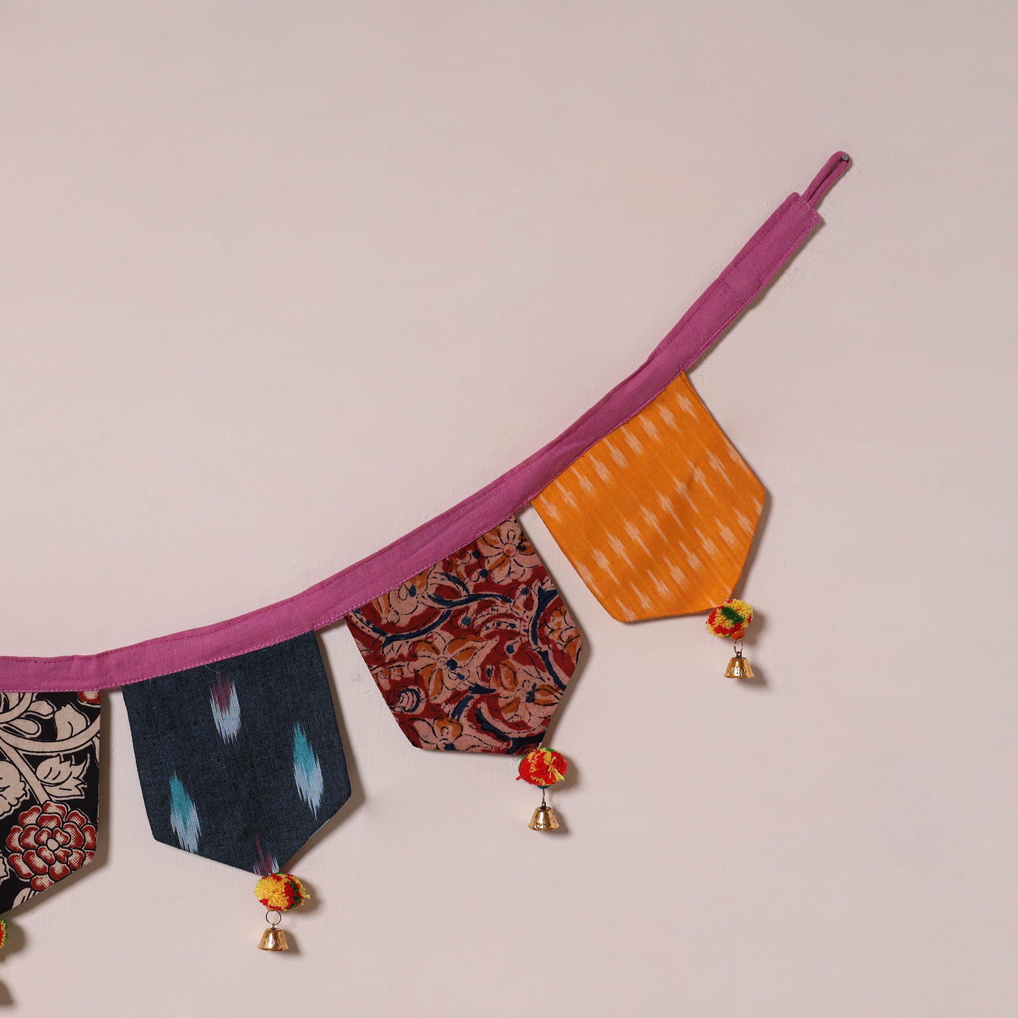 Multicolor - decorative handmade fabric toran 11