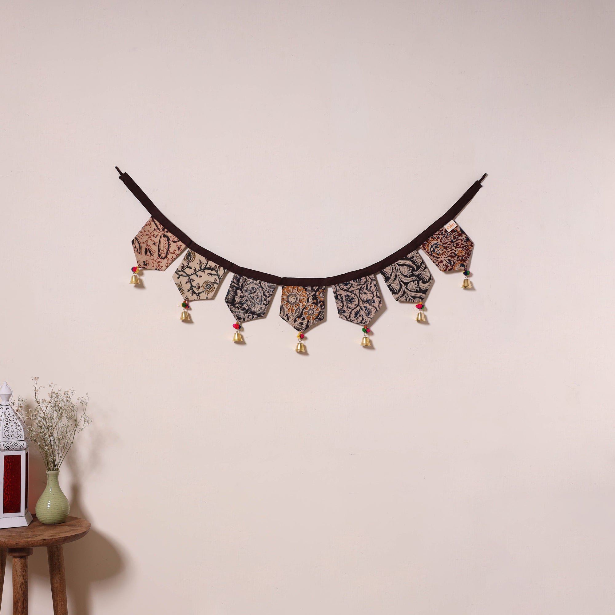 Multicolor - decorative handmade fabric toran 11