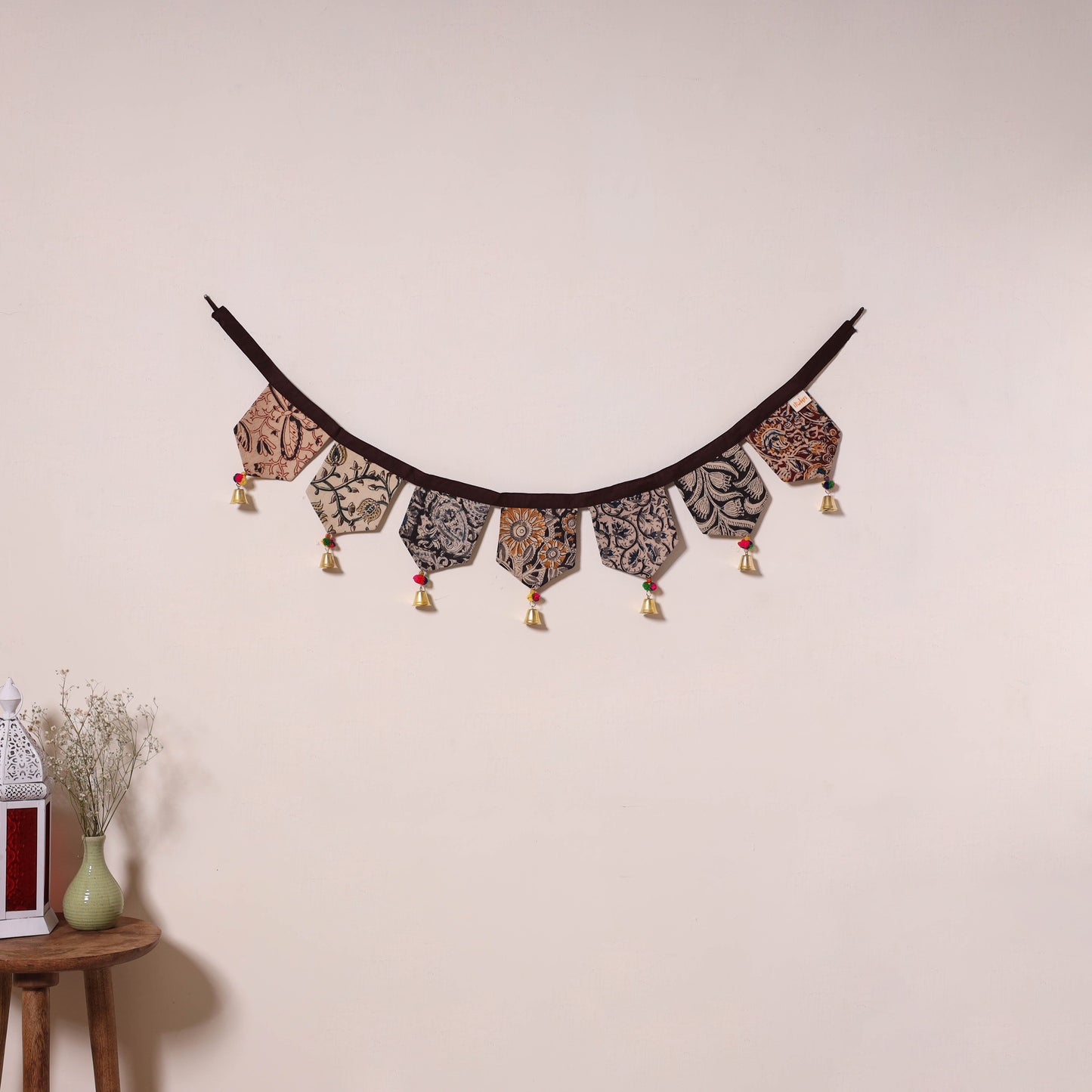 Multicolor - decorative handmade fabric toran 11