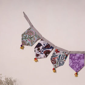 Multicolor - decorative handmade fabric toran 12