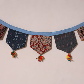 Multicolor - decorative handmade fabric toran 12