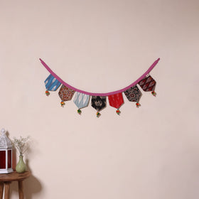 Multicolor - decorative handmade fabric toran 15