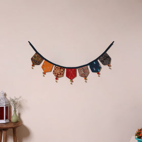 Multicolor - decorative handmade fabric toran 16
