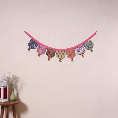 Multicolor - decorative handmade fabric toran 16