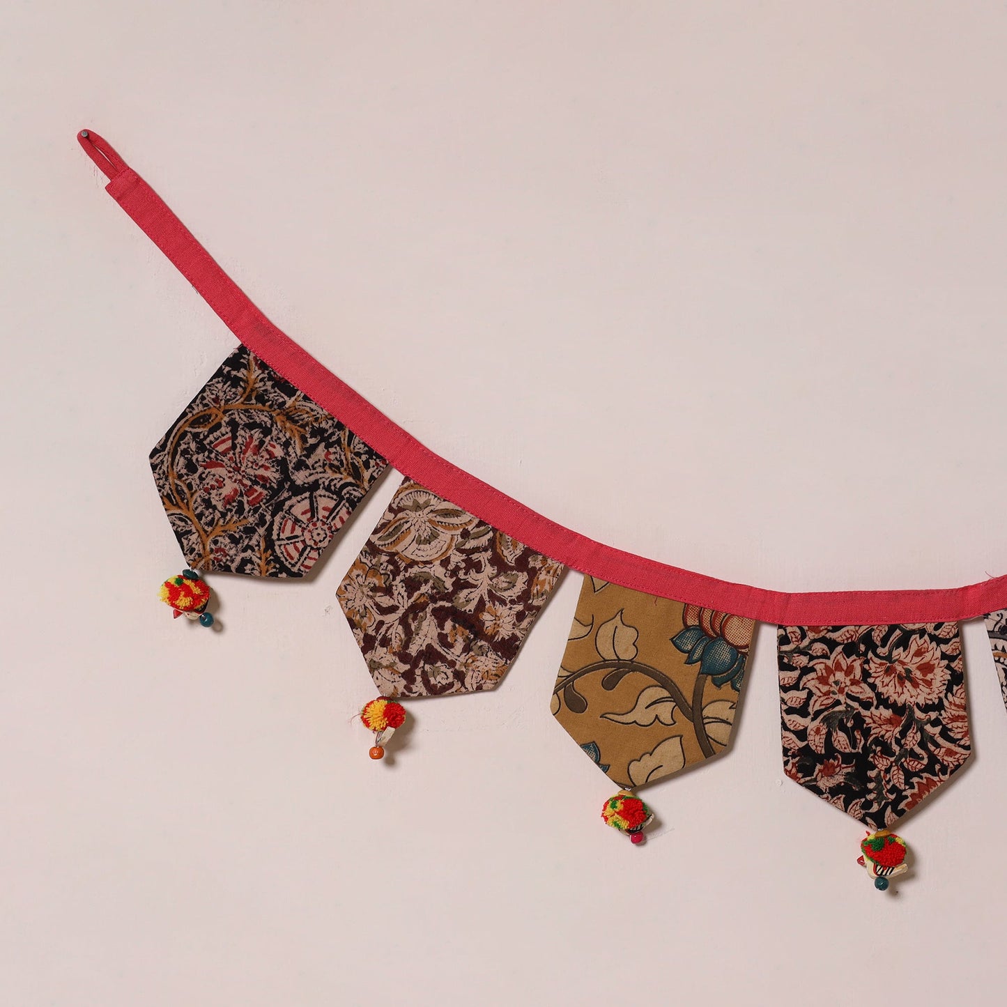 Multicolor - decorative handmade fabric toran 18