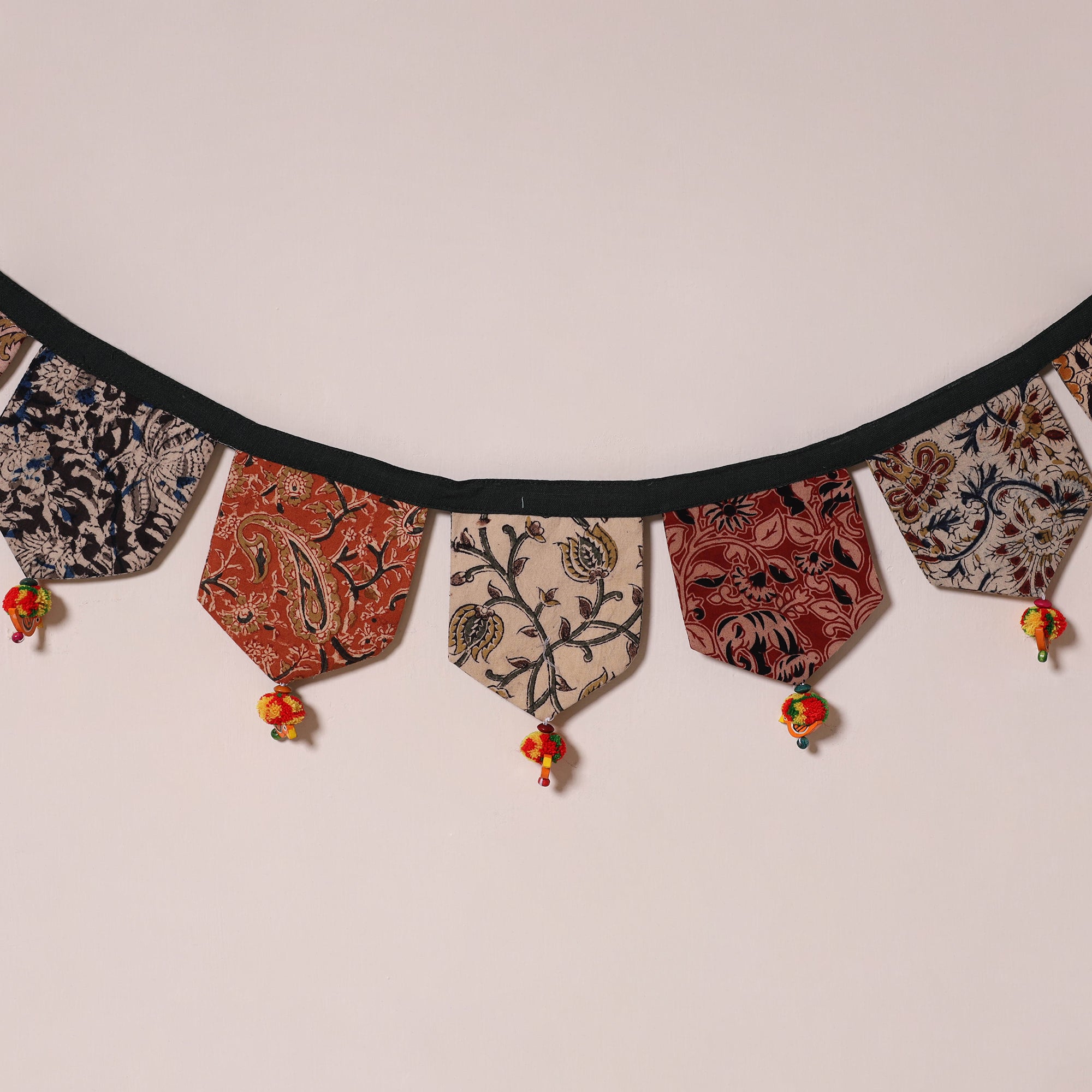 Multicolor - decorative handmade fabric toran 19