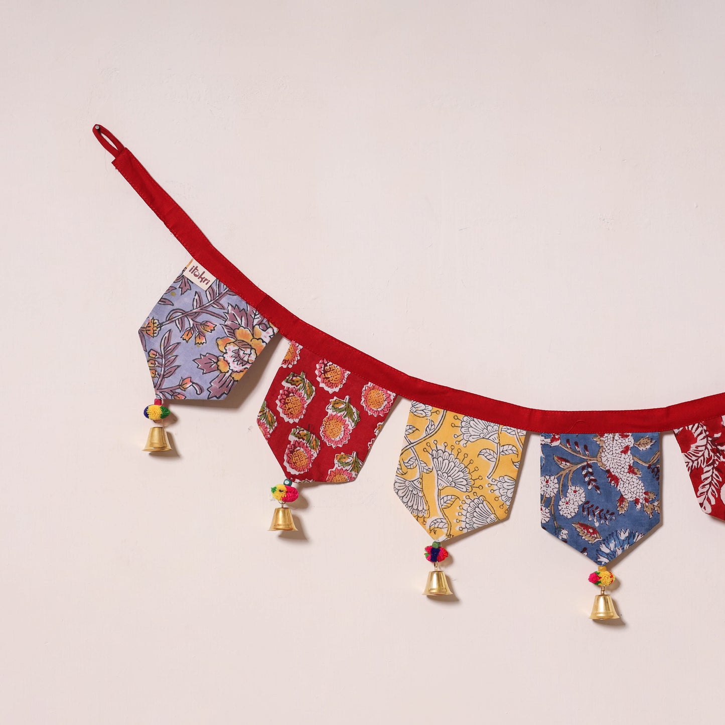 Multicolor - decorative handmade fabric toran 20