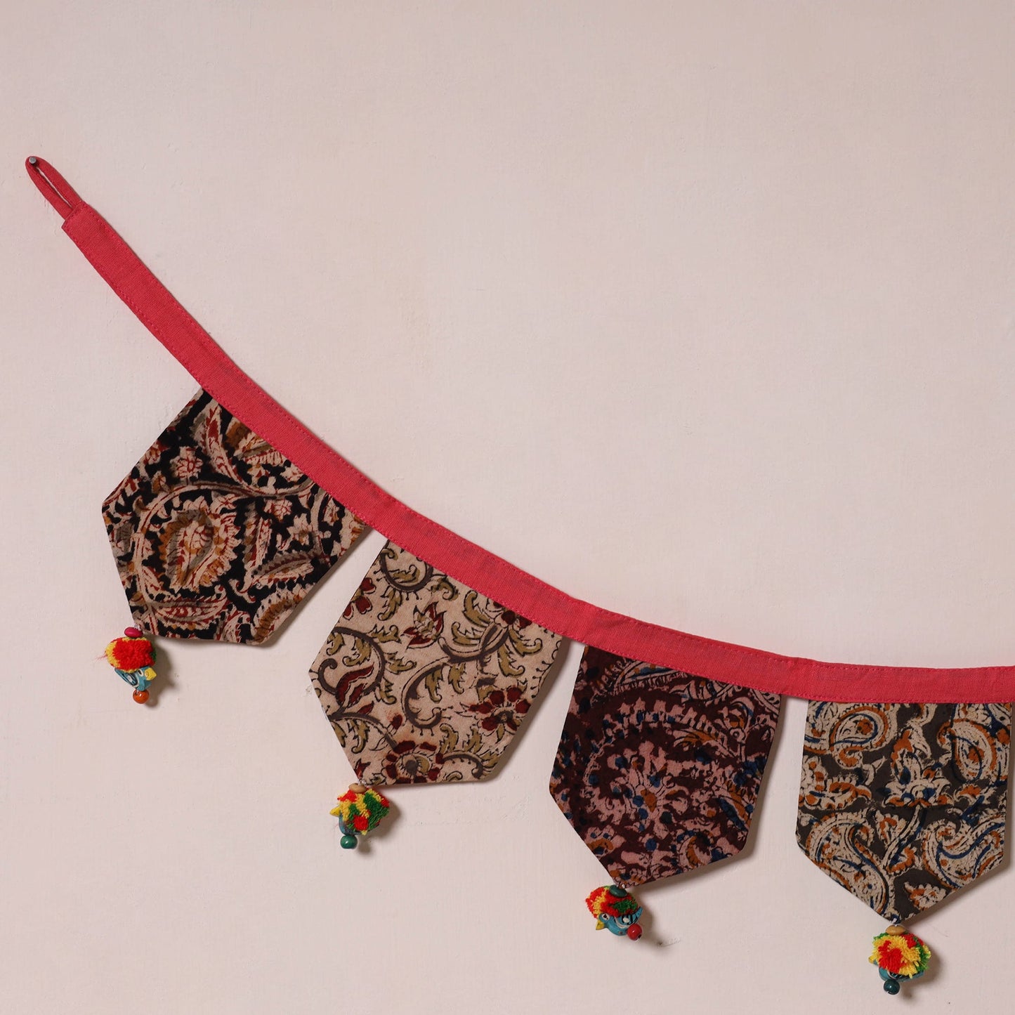 Multicolor - decorative handmade fabric toran 21