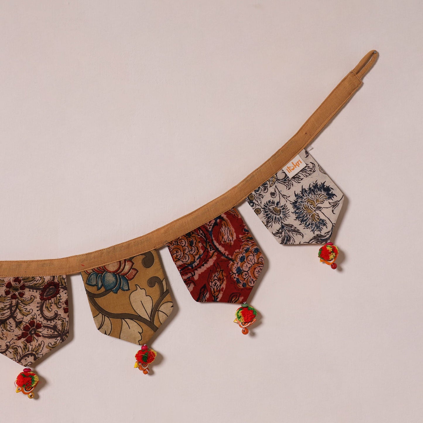 Multicolor - decorative handmade fabric toran 22