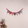 Multicolor - decorative handmade fabric toran 23
