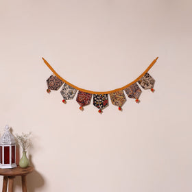 Multicolor - decorative handmade fabric toran 25