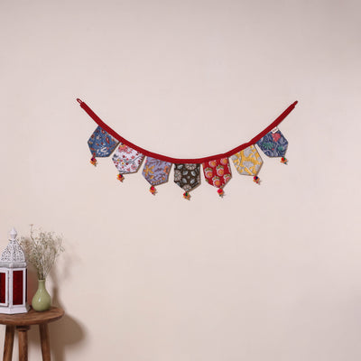 Multicolor - decorative handmade fabric toran 25