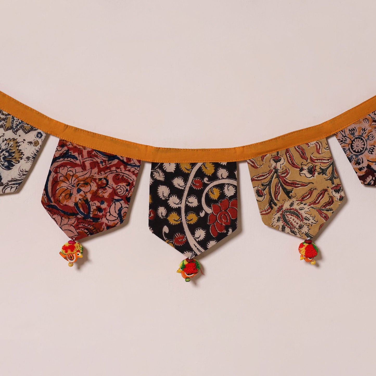 Multicolor - decorative handmade fabric toran 25