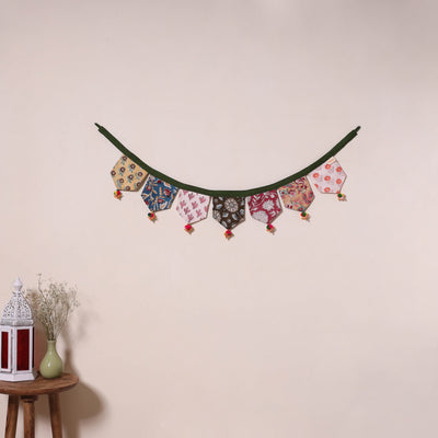 Multicolor - decorative handmade fabric toran 26