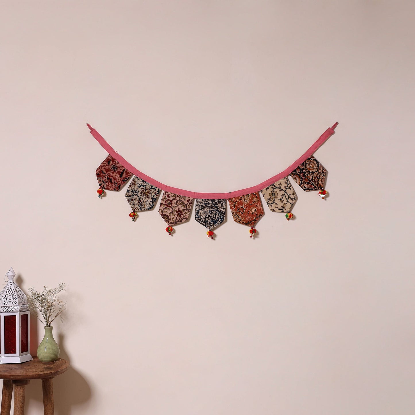 Multicolor - decorative handmade fabric toran 26