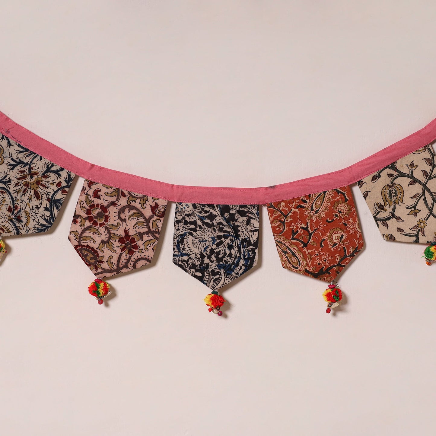 Multicolor - decorative handmade fabric toran 26