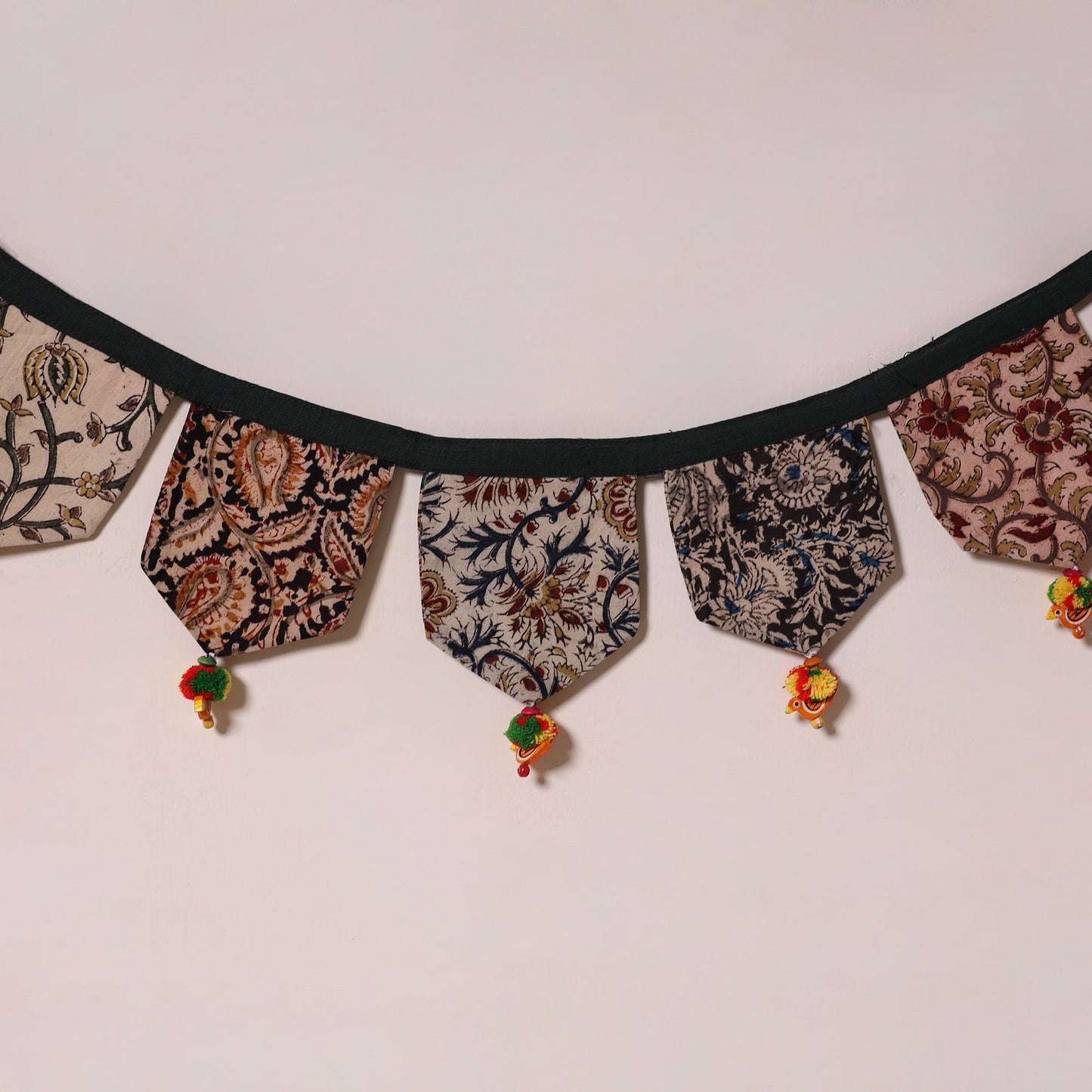 Multicolor - decorative handmade fabric toran 27