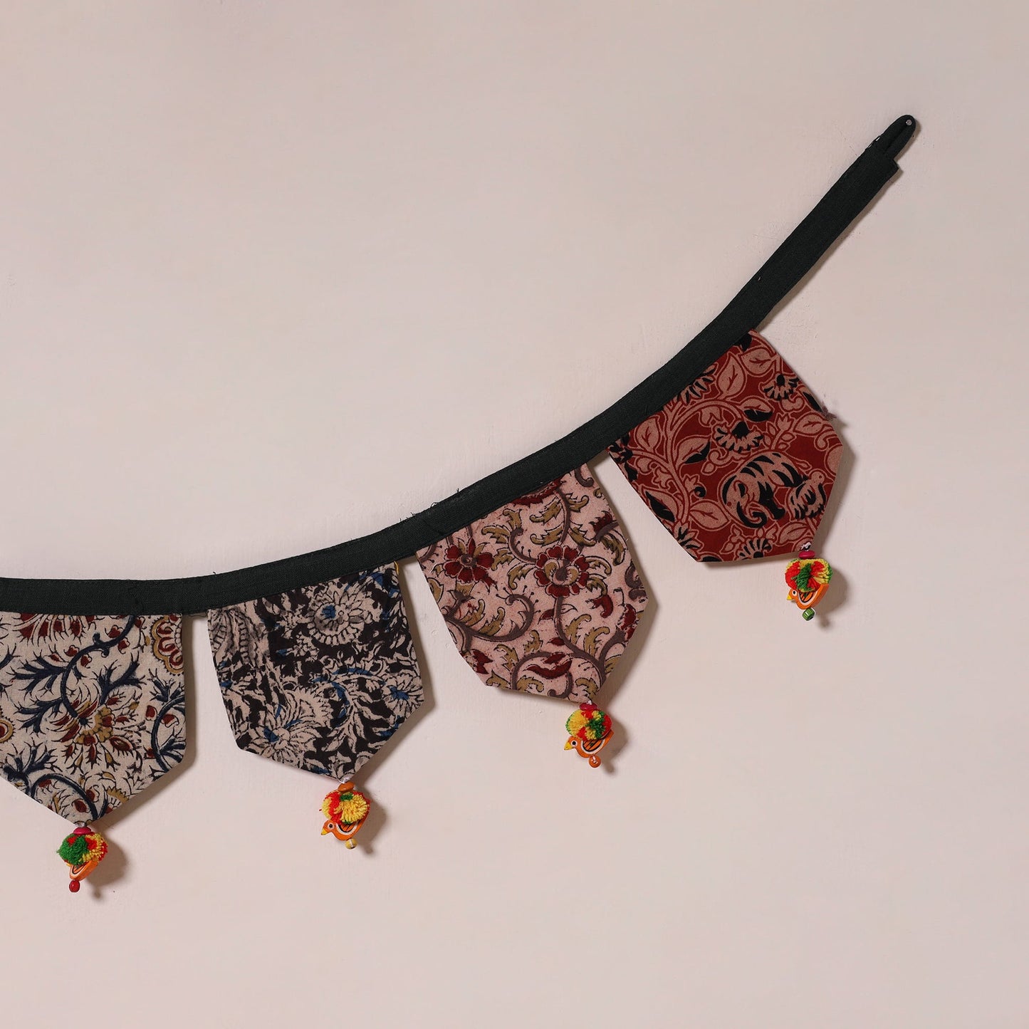 Multicolor - decorative handmade fabric toran 27