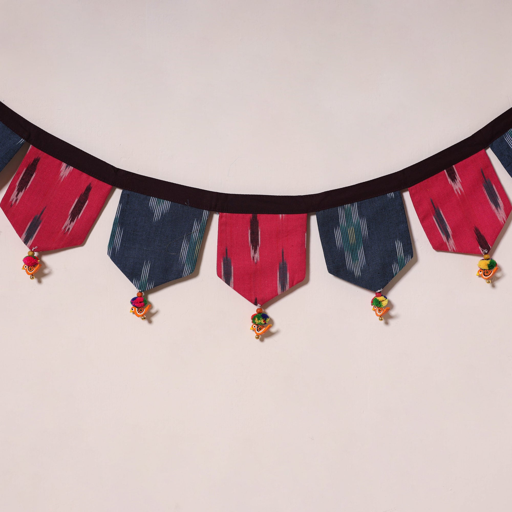 Multicolor - decorative handmade fabric toran 30