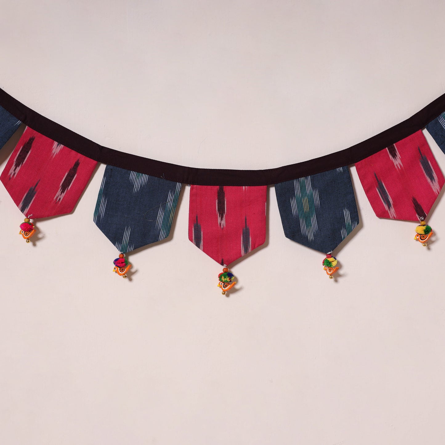 Multicolor - decorative handmade fabric toran 30