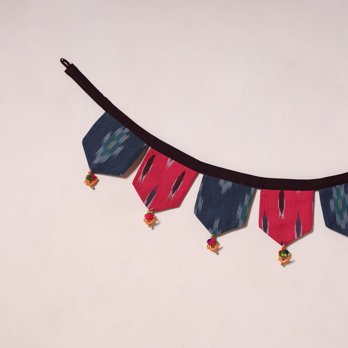 Multicolor - decorative handmade fabric toran 30