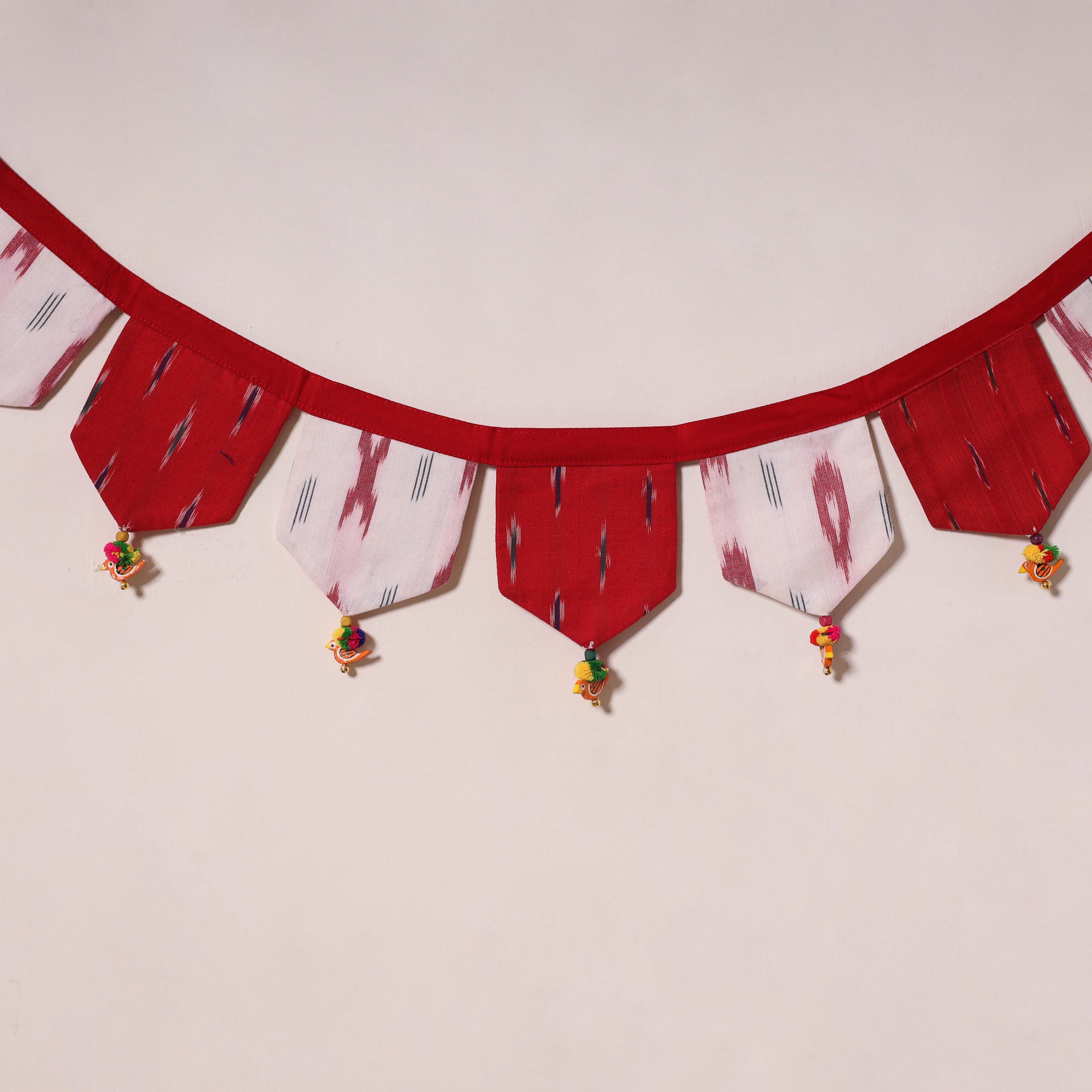 Multicolor - decorative handmade fabric toran 31