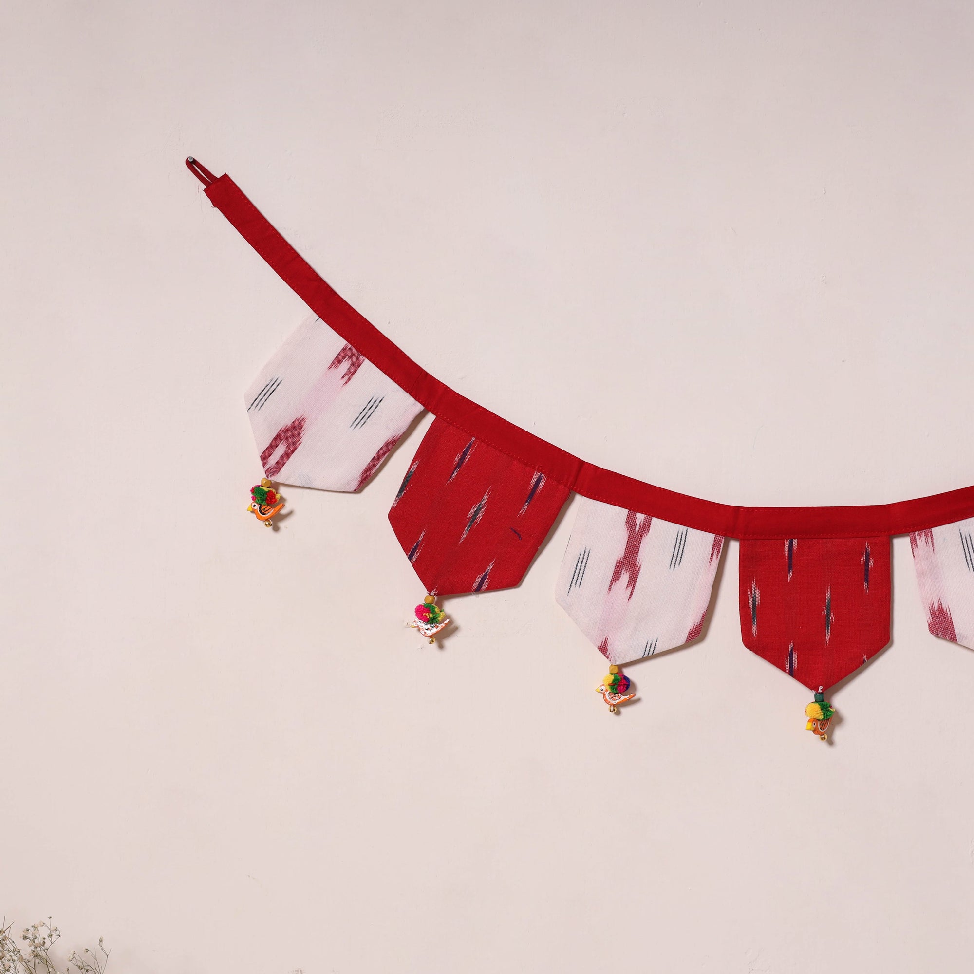 Multicolor - decorative handmade fabric toran 31