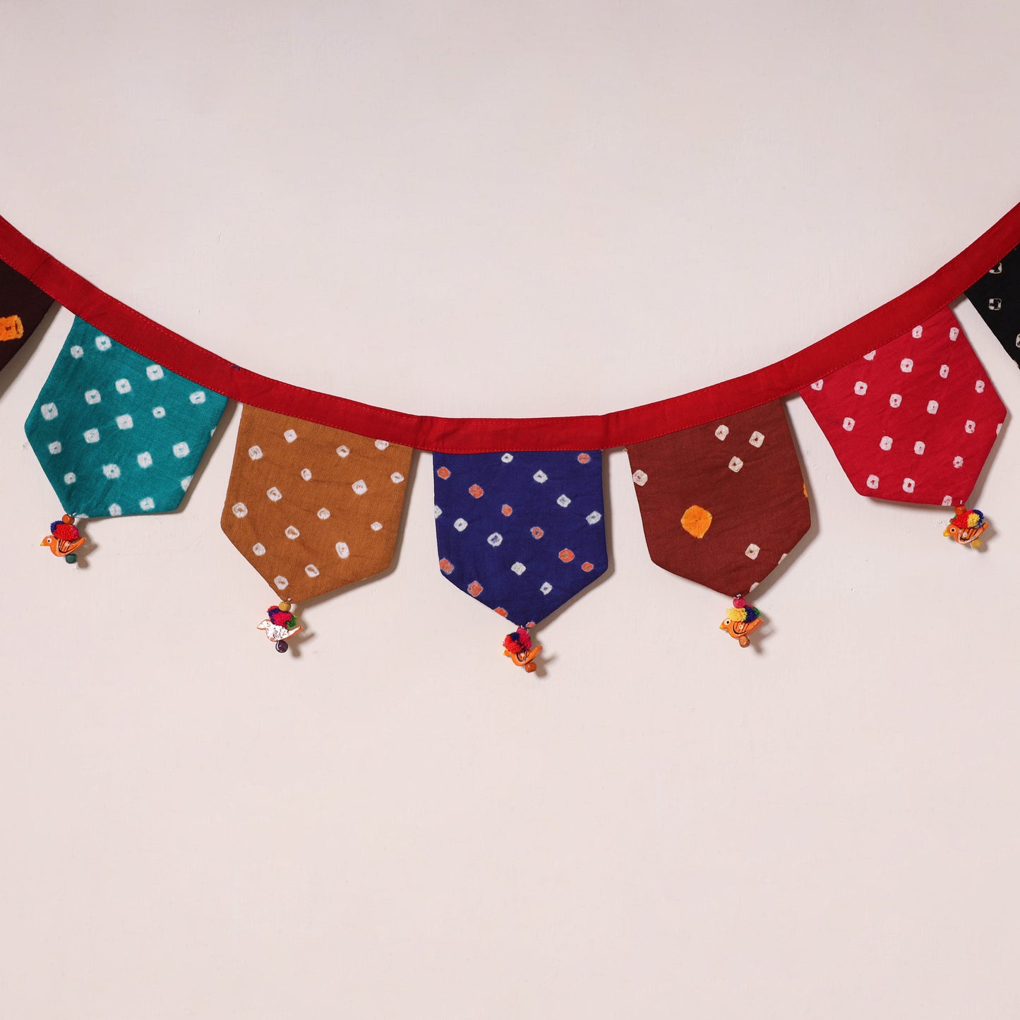 Multicolor - decorative handmade fabric toran 33