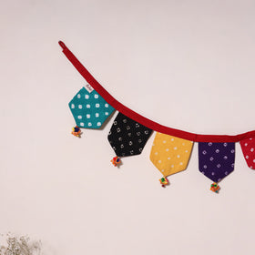 Multicolor - decorative handmade fabric toran 34
