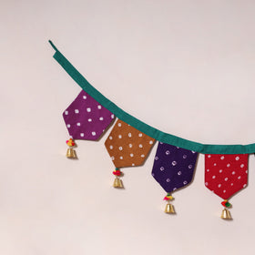 Multicolor - decorative handmade fabric toran 37