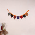 Multicolor - decorative handmade fabric toran 39