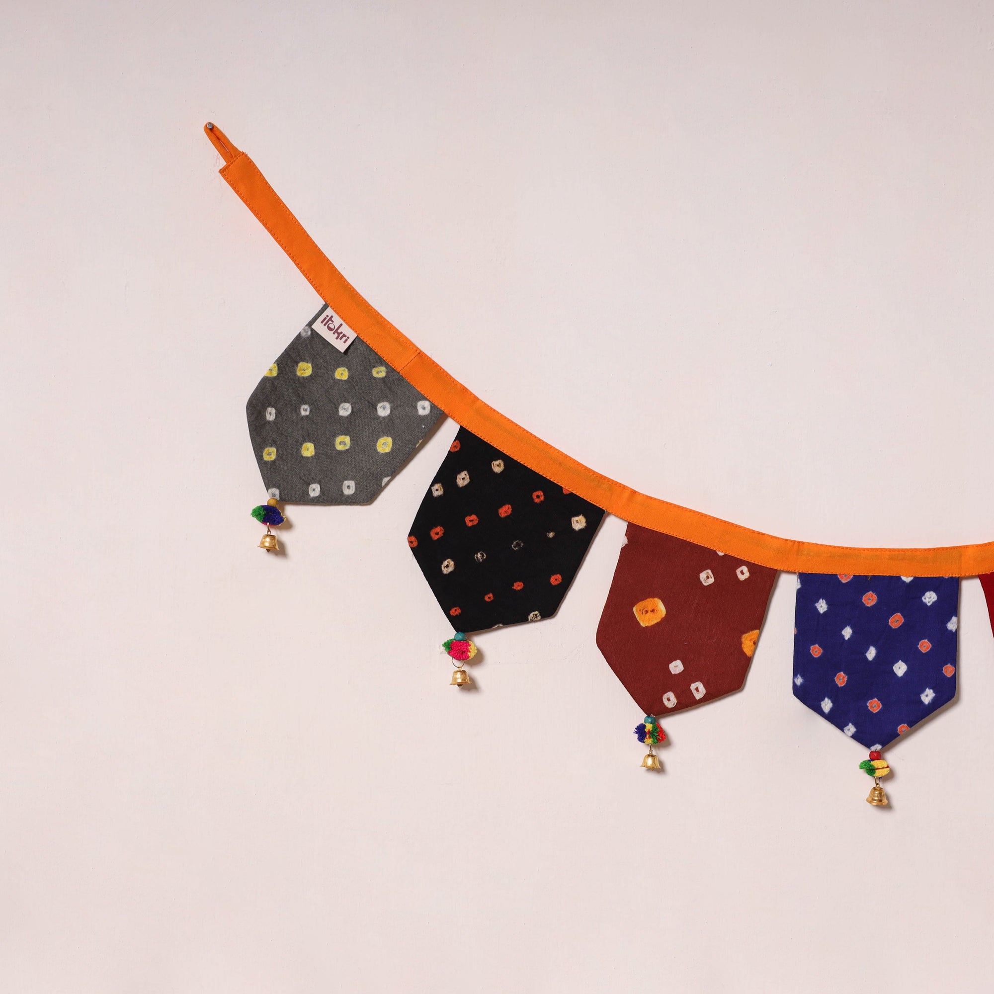 Multicolor - decorative handmade fabric toran 39