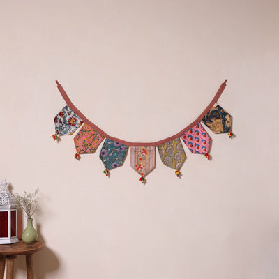 Multicolor - decorative handmade fabric toran 39