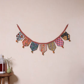 Multicolor - decorative handmade fabric toran 39