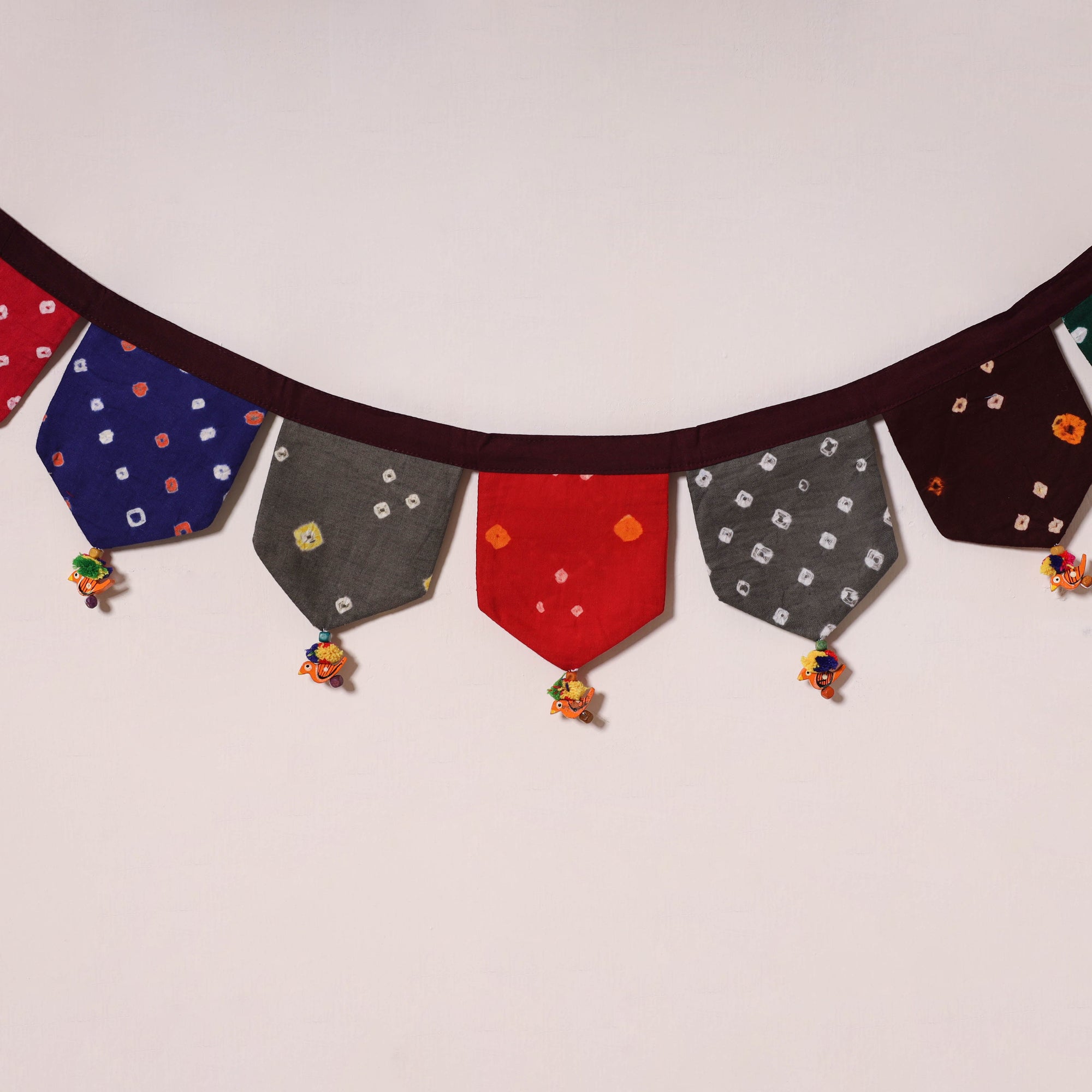 Multicolor - decorative handmade fabric toran 41