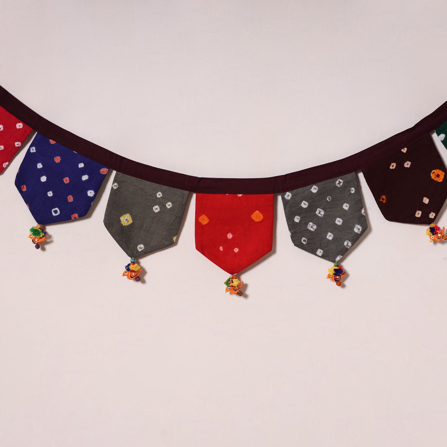 Multicolor - decorative handmade fabric toran 41