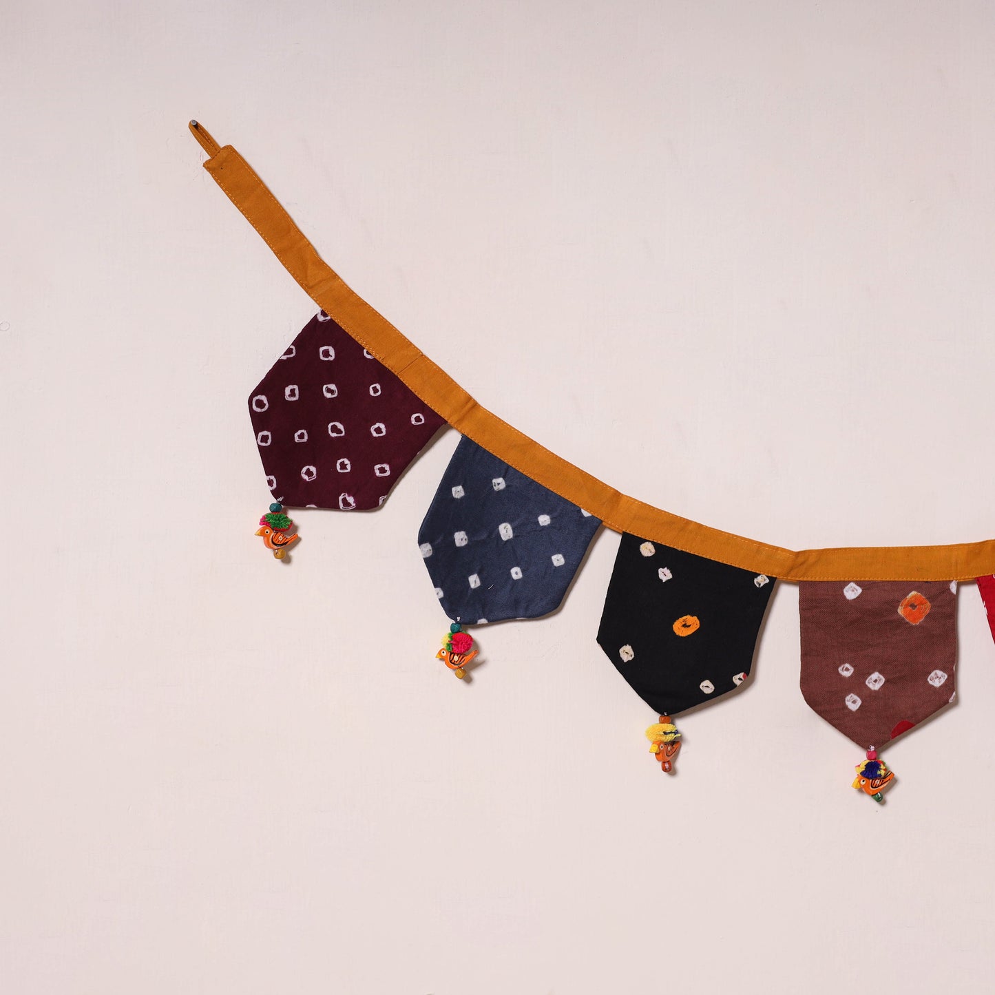 Multicolor - decorative handmade fabric toran 44