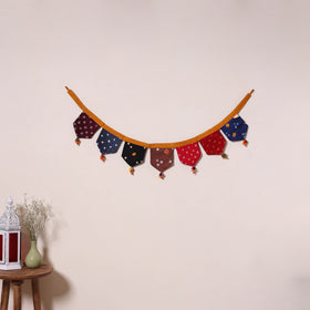 Multicolor - decorative handmade fabric toran 44