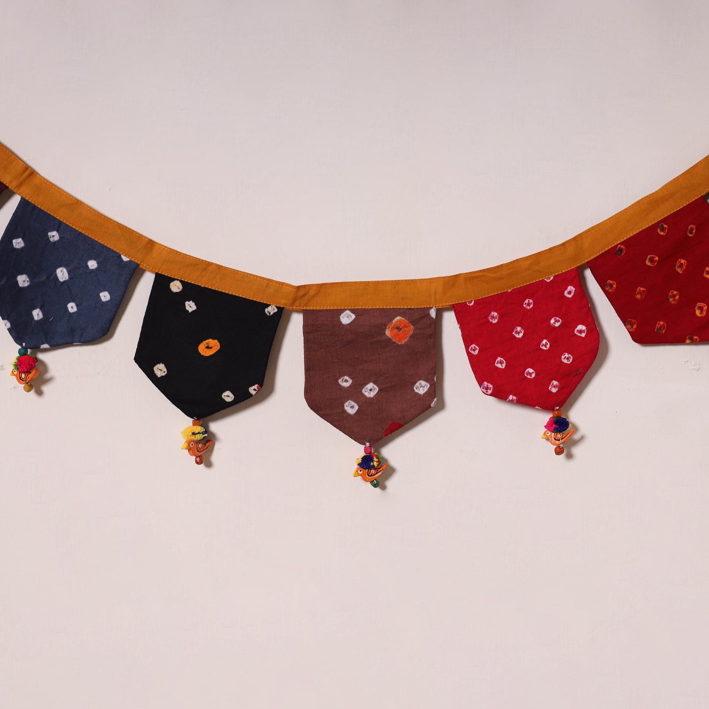 Multicolor - decorative handmade fabric toran 44