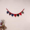 Multicolor - decorative handmade fabric toran 48