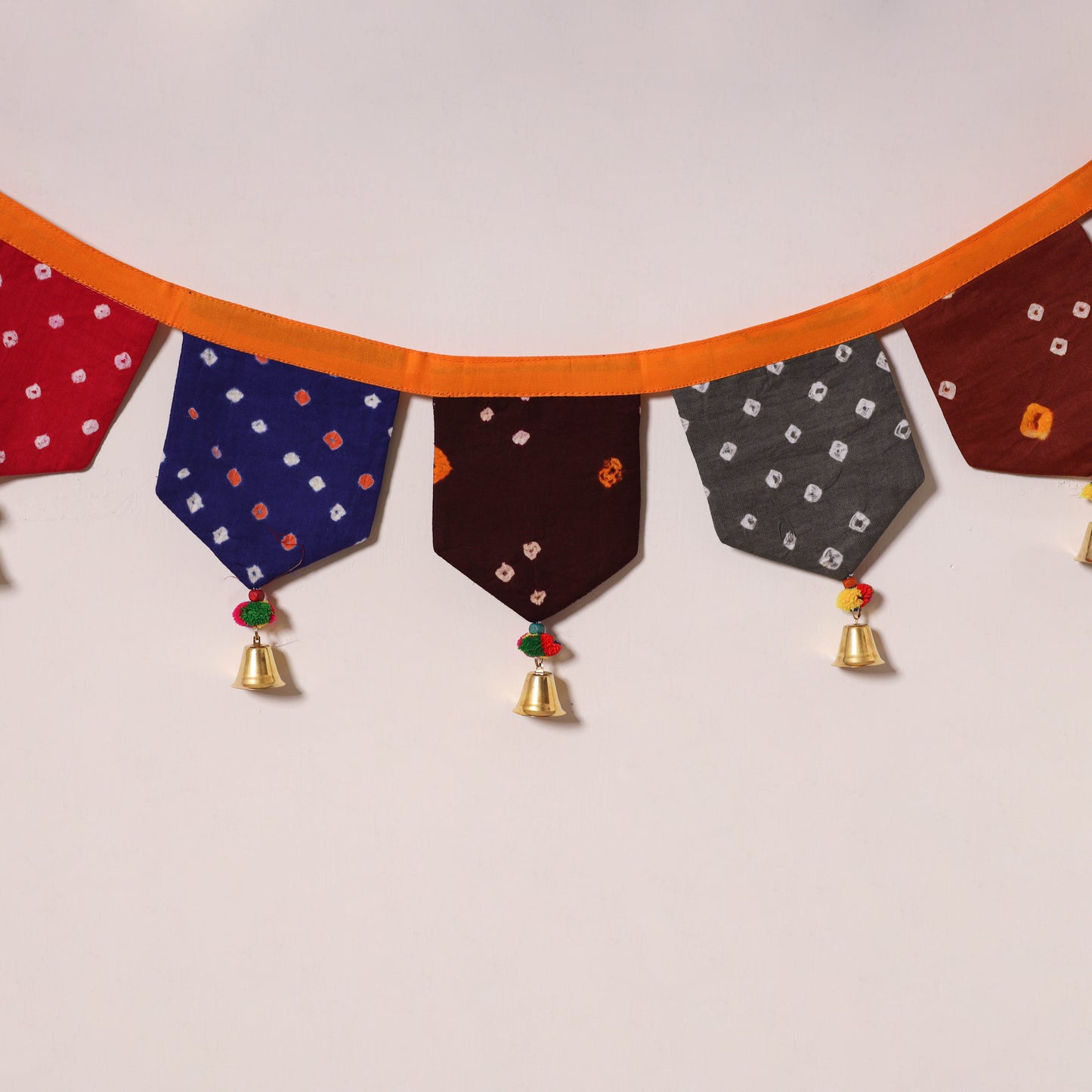 Multicolor - decorative handmade fabric toran 50