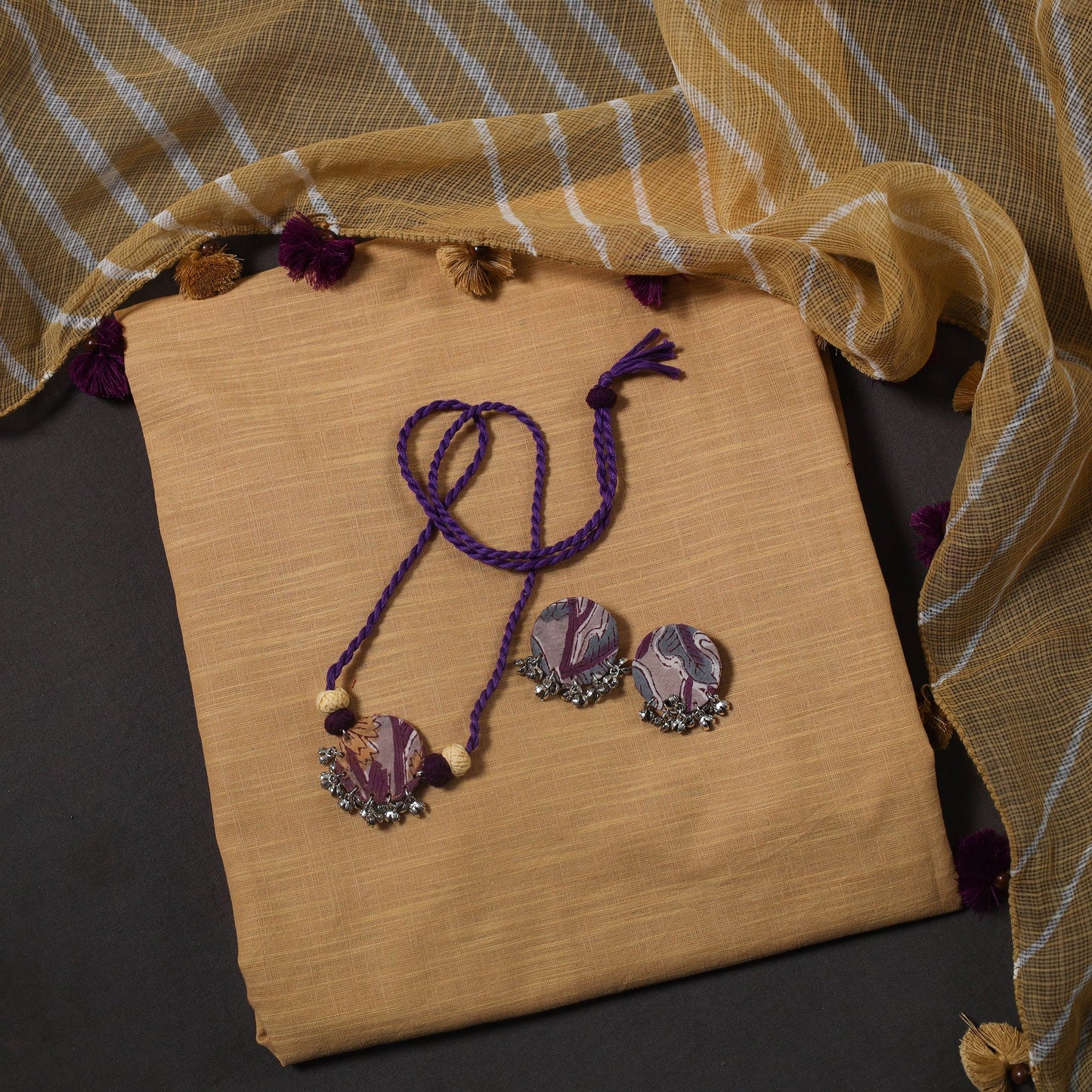 Multicolor - designer! Cotton unstitched dress material