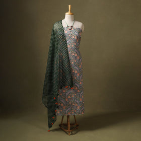 Multicolor - designer! Cotton unstitched dress material